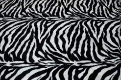 TESSUTO PELLICCETTA CAVALLINO FANTASIA ZEBRA
