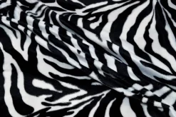 TESSUTO PELLICCETTA CAVALLINO FANTASIA ZEBRA