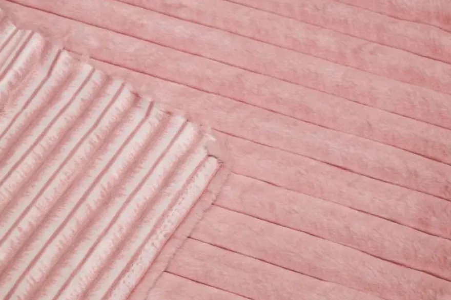 TESSUTO PELLICCETTA ECOLOGICA ROSA CHIARO