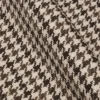 TESSUTO PESO GIACCA IN PURA LANA PIED DE POULE BEIGE