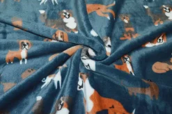 TESSUTO PILE CINIGLIATO FANTASIA CAGNOLINI