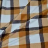 TESSUTO PILE SCACCO MARRONE BEIGE