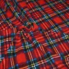 TESSUTO PILE SCOZZESE ROSSO 101