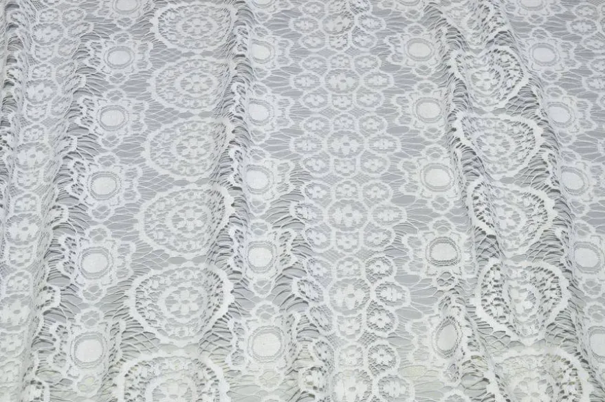TESSUTO PIZZO COLOR NATURALE