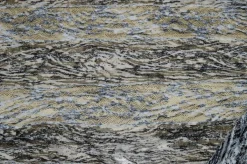 TESSUTO PIZZO ELASTICIZZATO FANTASIA BIANCO/NERA 54