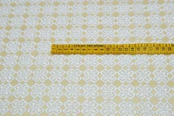TESSUTO PIZZO MACRAME COL. NATURALE