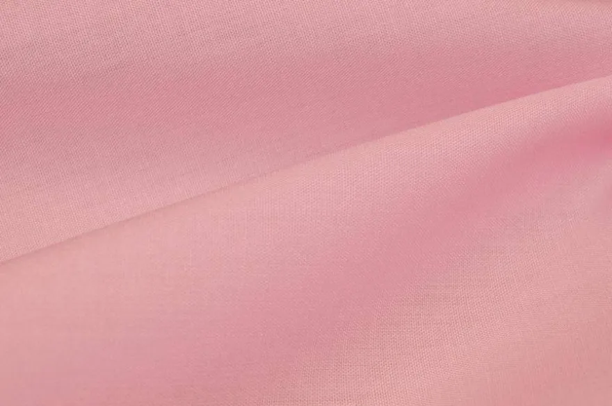 TESSUTO POPELINE PURO COTONE CAMICERIA ROSA