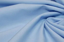 TESSUTO POPELINE PURO COTONE CAMICERIA AZZURRO