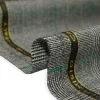 TESSUTO PRINCIPE DI GALLES MISTO CASHMERE RIGA VERDE