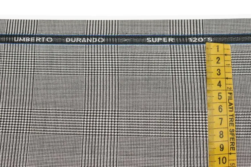 TESSUTO PRINCIPE DI GALLES PURA LANA SUPER 120'S