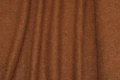 TESSUTO PURA LANA EFFETTO SHETLAND TABACCO MELANGE
