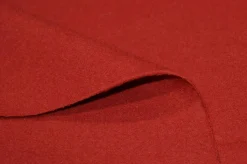 TESSUTO PURA LANA EFFETTO SHETLAND ROSSO