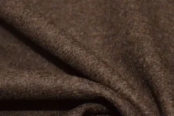 TESSUTO PURA LANA EFFETTO SHETLAND MARRONE