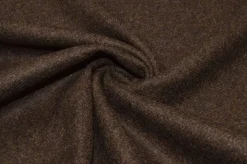 TESSUTO PURA LANA EFFETTO SHETLAND MARRONE