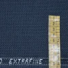 TESSUTO PURA LANA MERINO OCCHIO DI PERNICE BLU NERO