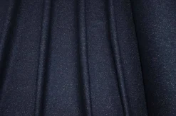 TESSUTO PURA LANA PESO GIACCA SPINATO BLU