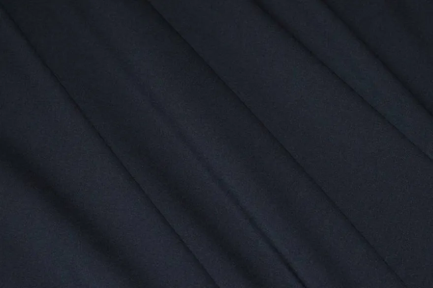 TESSUTO PURA LANA STRETCH BLU NOTTE