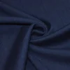 TESSUTO PURA LANA STRETCH GESSATO LUREX BLU