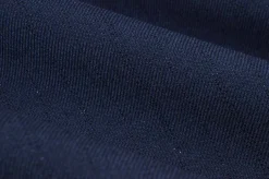 TESSUTO PURA LANA STRETCH GESSATO LUREX BLU