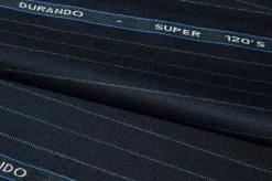 TESSUTO PURA LANA SUPER 120'S GESSATO BLU