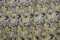 TESSUTO PURA VISCOSA DISEGNO CASHMERE GRIGIO