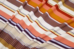 TESSUTO PURA VISCOSA RIGONE COLORI CALDI