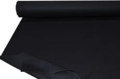 TESSUTO PURO CASHMERE ZIBELLINATO NERO