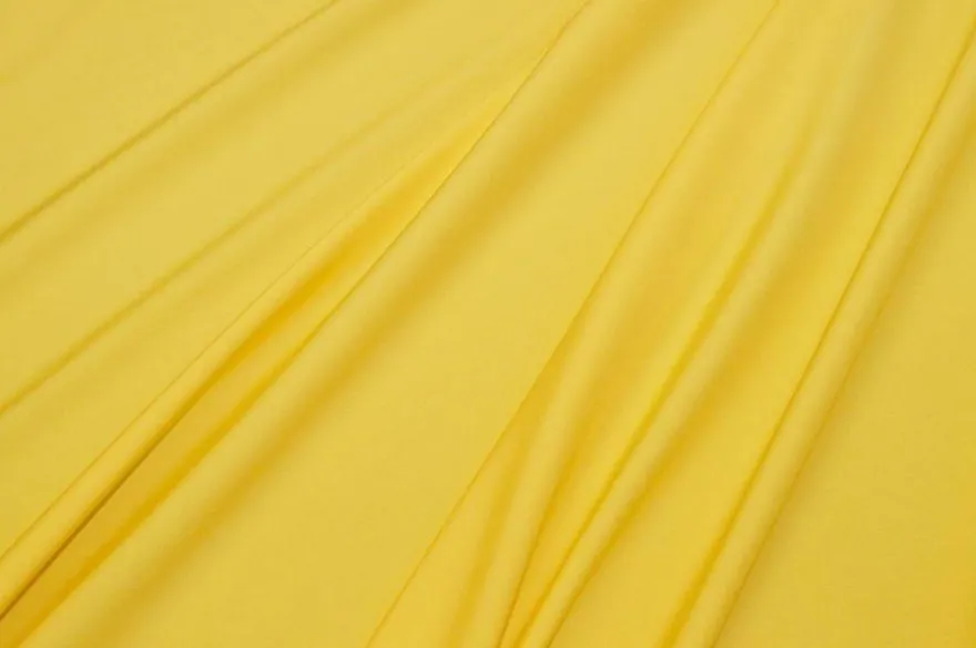 TESSUTO PURO COTONE CAMICERIA GIALLO