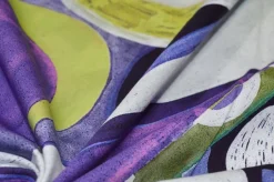 TESSUTO PURO COTONE CAMICERIA FANTASIA ART VIOLA