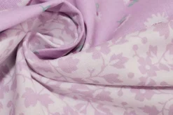 TESSUTO PURO COTONE FANTASIE PATCHWORK ABBINATE LILLA