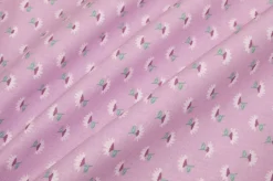 TESSUTO PURO COTONE FANTASIE PATCHWORK ABBINATE LILLA