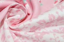 TESSUTO PURO COTONE FANTASIE PATCHWORK ABBINATE ROSA