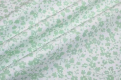 TESSUTO PURO COTONE FANTASIE PATCHWORK ABBINATE VERDE