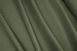 TESSUTO PURO LINO ABITI UOMO VERDE MILITARE
