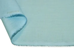 TESSUTO PURO LINO AZZURRO