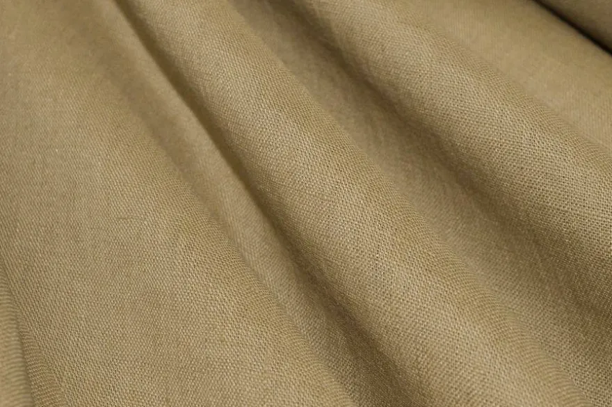 TESSUTO PURO LINO BEIGE