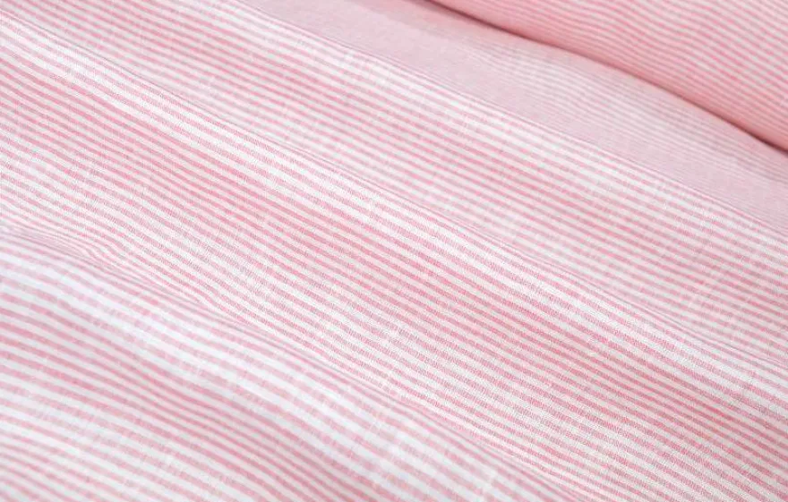 TESSUTO PURO LINO CAMICERIA RIGHETTA ROSA CORALLO