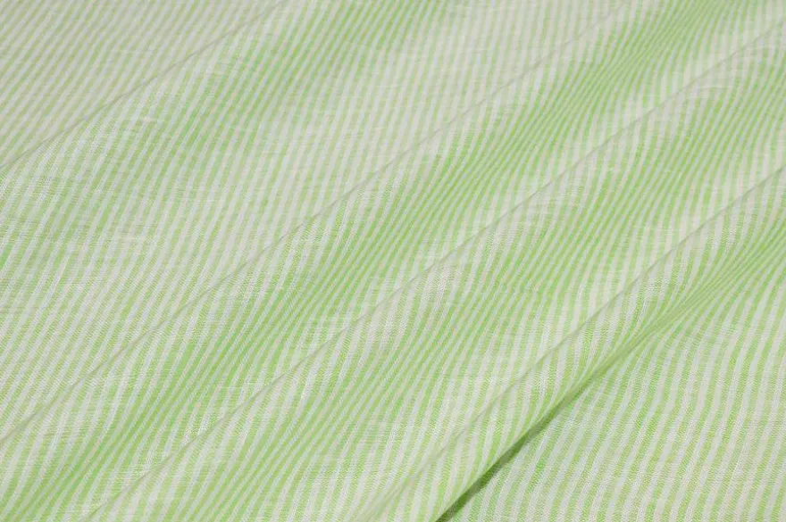 TESSUTO PURO LINO CAMICERIA RIGHETTA VERDE MELA