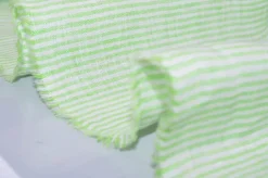 TESSUTO PURO LINO CAMICERIA RIGHETTA VERDE MELA