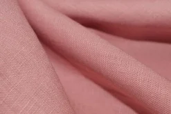 TESSUTO PURO LINO COLORE ROSA