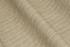TESSUTO PURO LINO GESSATO BEIGE