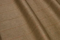 TESSUTO PURO LINO PESO ABITO CON FONDO SPINATO