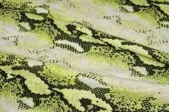 TESSUTO PURO LINO PITONATO VERDE