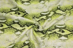 TESSUTO PURO LINO PITONATO VERDE