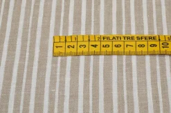 TESSUTO PURO LINO RIGHINO BEIGE