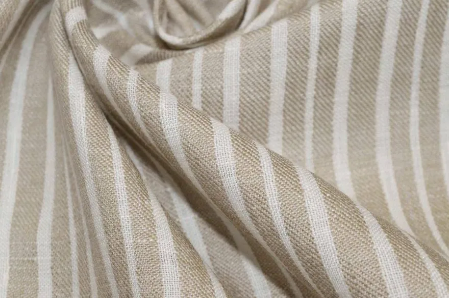 TESSUTO PURO LINO RIGHINO BEIGE