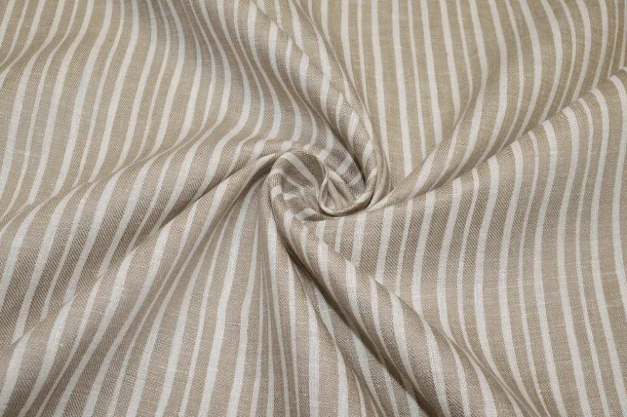 TESSUTO PURO LINO RIGHINO BEIGE