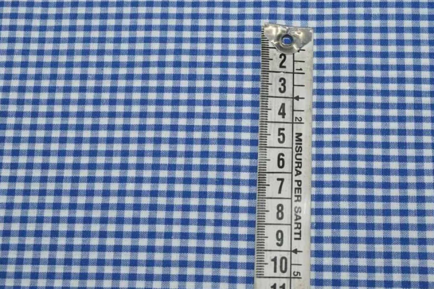 TESSUTO QUADRETTO ASILO CLASSICO 2.50 X 2.50 MM
