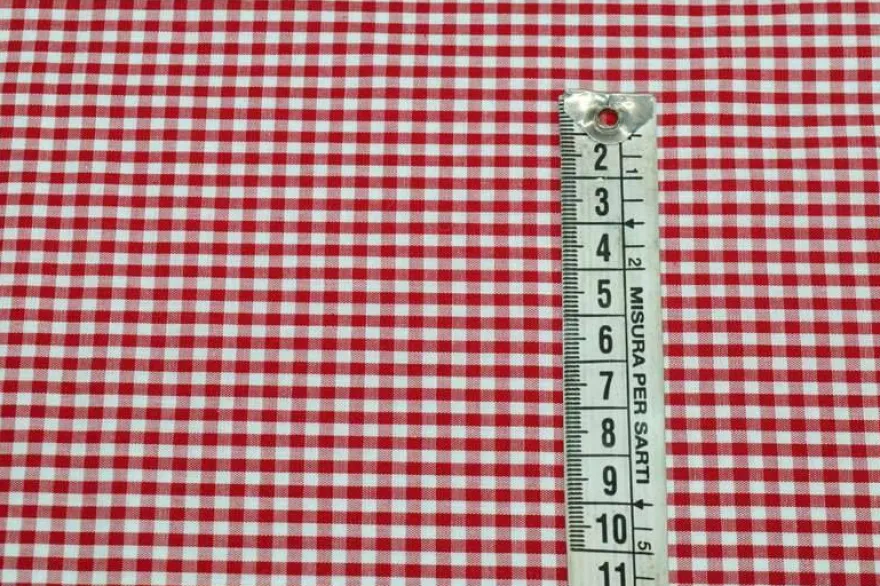 TESSUTO QUADRETTO ASILO CLASSICO 2.50 X 2.50 MM