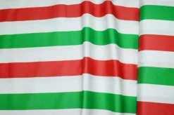 TESSUTO RASATELLO COTONE TRICOLORE